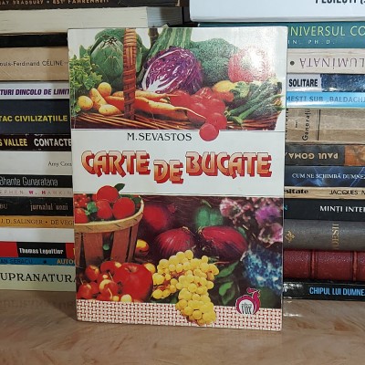 M. SEVASTOS - CARTE DE BUCATE , 1998 * foto
