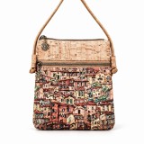 Cumpara ieftin Gentuta dama crossbody din pluta Houses