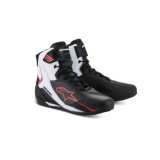 Cumpara ieftin Ghete moto AlpineStars Faster4 alb negru rosu