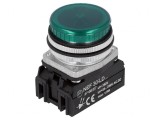 Lumină de Control LED 30mm 15-30&deg;C IP20 24-230V AC/DC