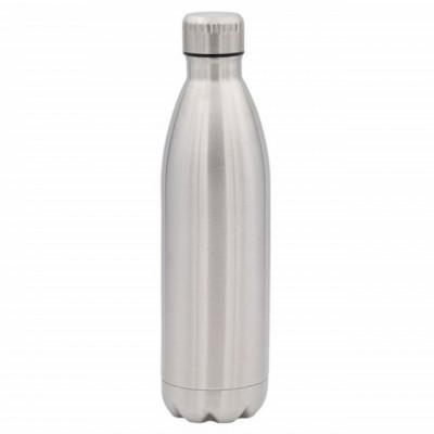 Sticla termos metalica Pufo Clasic pentru bauturi, izoterm, 500 ml, gri foto