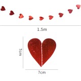 Cumpara ieftin Set 10 piese pentru ziua indragostitilor Sunbeauty, latex, hartie, rosu