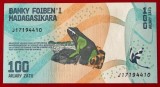 Madagascar 100 Ariary 2022, Bancnota UNC, Semnatura Diferita - Colectie Numismatica Africa