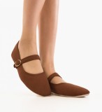 Cumpara ieftin Balerini dama Brek Camel