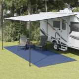 VidaXL Covor pentru cort, albastru, 5,5x2,5 m