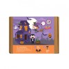 Kit Creatie Halloween Fericit 2-in-1 Jack In The Box, Joc Educativ DIY Masca Liliac &amp; Bandana Paianjen, 5+ Ani