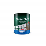 Vopsea Email Lucioasa Vitex Direct 3-1, 750 ml, Albastra, Cod 78, Vopsea Email Suprafete Tratate si Vopsite, Vopsele pentru Suprafete Ruginite, Vopsel