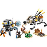 LEGO&reg; Horizon Adventures&trade; - Aloy si Varl vs. Shell-Walker si Sawtooth 77037, 768 piese