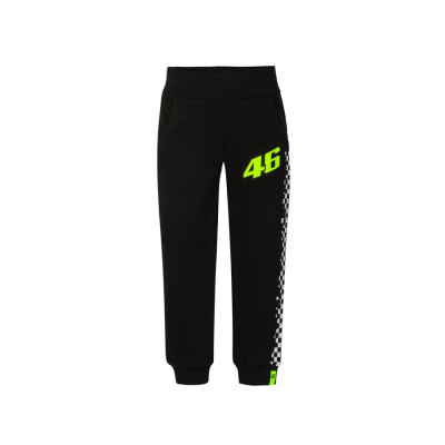 Valentino Rossi pantaloni de trening pentru copii VR46 - Classic black 2020 - 8/9 foto