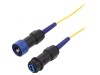 Patch Cord Fibră Monomod Simplex Baionetă