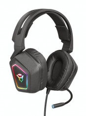 Casti Gaming Trust GXT 450 Blizz RGB Black foto