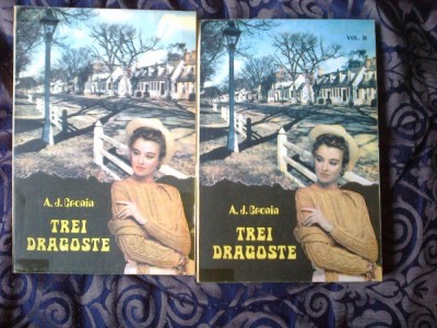 n6 Trei dragoste - A.J. CRONIN , 2 volume foto