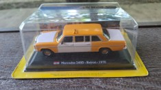 Macheta Mercedes 240D - Beirut - 1970 - Taxiuri scara 1:43