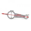 Biela pentru piston cap compresor diametru 70 mm B-ACB.BIEL.70 Barracuda