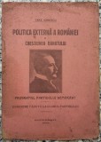 Politica externa a Romaniei si chestiunea Banatului - Take Ionescu// 1920