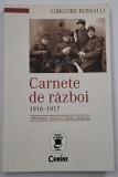 Carnete de razboi 1916-1917 - Grigore Romalo