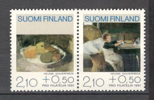 Finlanda.1991 Promovarea filateliei-Pictura KF.189