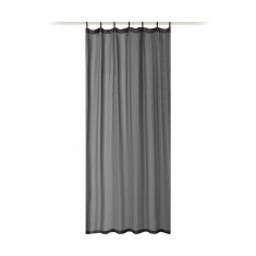 Draperie Donna cu bucle Jemidi, 135 x 245 cm, Gri, Poliester / Bumbac, 55194.01 foto