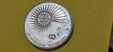 Moneda argint 30.92 grame , 8 EURO 2004 PORTUGALIA , tiraj 32638 exemplare
