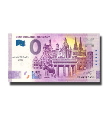 !!! 0 EURO SOUVENIR - GERMANIA , DEUTSCHLAND - 2021.2 - UNC foto