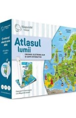 Pachet Raspundel Istetel: Creion si carte Atlasul Lumii