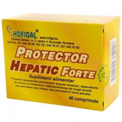 Protector Hepatic Forte Hofigal 40tb foto