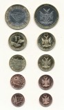 Moneda Namibia 10, 20 si 50 centi, 1 si 5 dolari 2025 - UNC ( set x5; 1 bimetalica - vezi descriere )