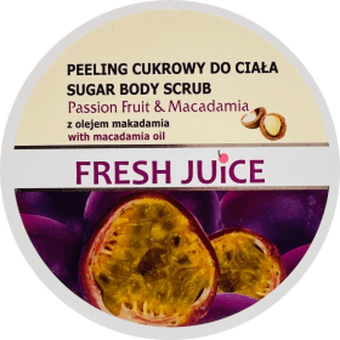 SCRUB CORP FRUCTUL PASIUNII MACADAMIA 225ML