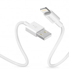Cablu Dudao USB / Cablu Lightning 3A 1m Alb (L1L Alb) DUDAO CABLE L1L (LIGHTNING)
