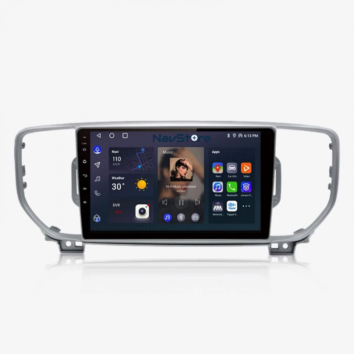 Navigatie Dedicata Kia Sportage (2016-2020), Android, 9Inch, 1Gb Ram, 16Gb Stocare, Bluetooth, WiFi, Waze
