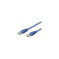 Patch cord Cat 5e, U/UTP, conexiune 1:1, 15m, Goobay - 68350