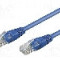 Patch cord Cat 6, U/UTP, conexiune 1:1, 0.25m, Goobay - 95247