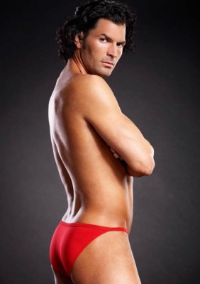 Microfiber Pouch Bikini Red L/XL foto