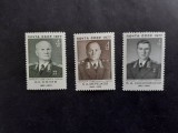 1977 -Rusia - Generali - Mi. 4598 - 4600 MNH