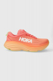 Cumpara ieftin Hoka One One pantofi de alergat Bondi 8 culoarea portocaliu