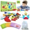 Puzzle de tip tangram, Montessori, 69 piese