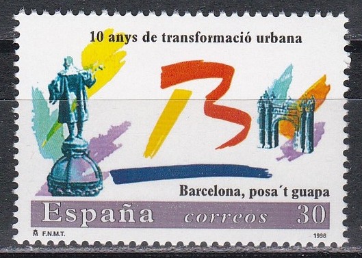 Spania 1996 - 2 serii, 4 poze, MNH
