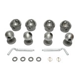 Kit nuca pentru basculare remorca 85 mm, set complet de prindere