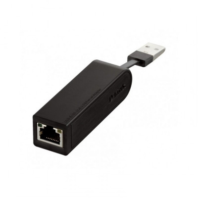 Placa de retea externa D-Link DUB-E100 , USB 2.0 , 10/100 Mbps , Negru foto