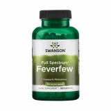 Full Spectrum Feverfew (Splicuta) 380 miligrame 100 capsule Swanson, Swanson Health Products