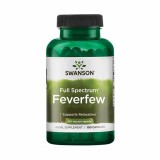 Full Spectrum Feverfew (Splicuta) 380 miligrame 100 capsule Swanson