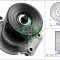 INA 534 0350 10 Intinzator curea, curea distributie