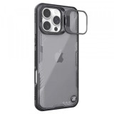 Husa pentru Apple iPhone 16 Pro Max, Nillkin, Iceblade Prop (with Camera Cutout), Neagra