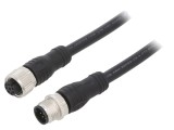 Cablu ABB 3m pentru senzori M12 8 pini IP67/IP69K 36V DC