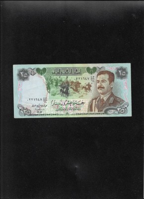 Irak 25 dinari dinars 1986 foto