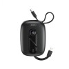 Baterie Externa XO Design PR246, 10000mAh, 22.5W, PD, 1 x Lightning - 2 x USB-C, Neagra
