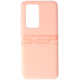 Husa Silicon Roz Huawei P40 Pro, High Copy, Protectie Premium