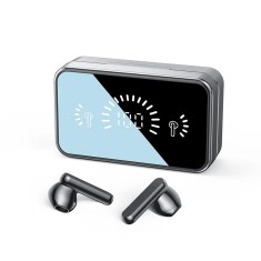 Casti Wireless fara fir, Control prin Atingere, Functie Powerbank, Eliminare Zgomot, Bluetooth 5.3, Surround Bass 9D, Afisaj LED, Rezistente la apa foto