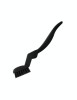 Perie Curățare Auto Locuri Greu Accesibile ADBL Little Rascal Black, Nylon Heavy-Duty, Intretinere Auto, Cosmetice auto