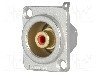 Conector RCA, mama, AMPHENOL - ACJD-RED